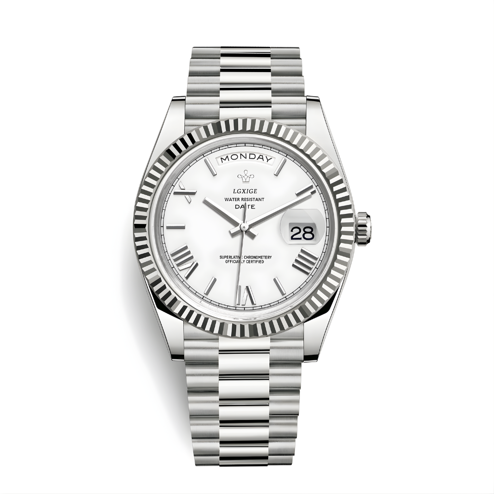 Men’s Classic Automatic Stainless Steel Watch | Day Date