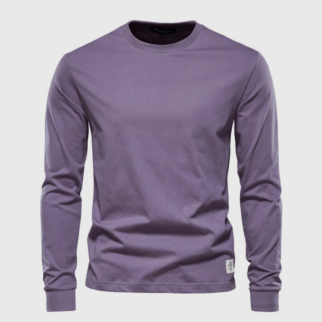 Men's Long Sleeve Knit Jumper | Casual Sweater