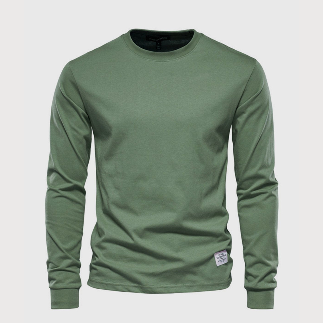 Men's Long Sleeve Knit Jumper | Casual Sweater