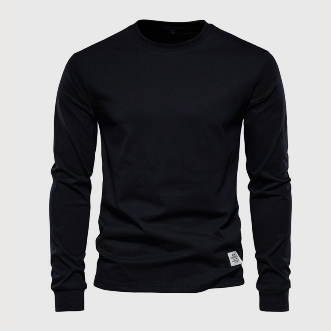 Men's Long Sleeve Knit Jumper | Casual Sweater