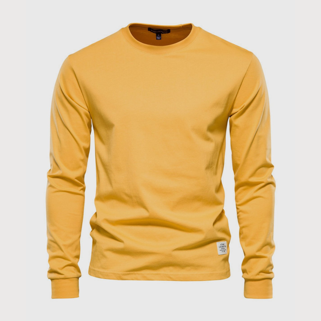 Men's Long Sleeve Knit Jumper | Casual Sweater