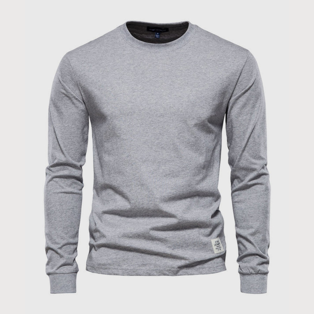 Men's Long Sleeve Knit Jumper | Casual Sweater
