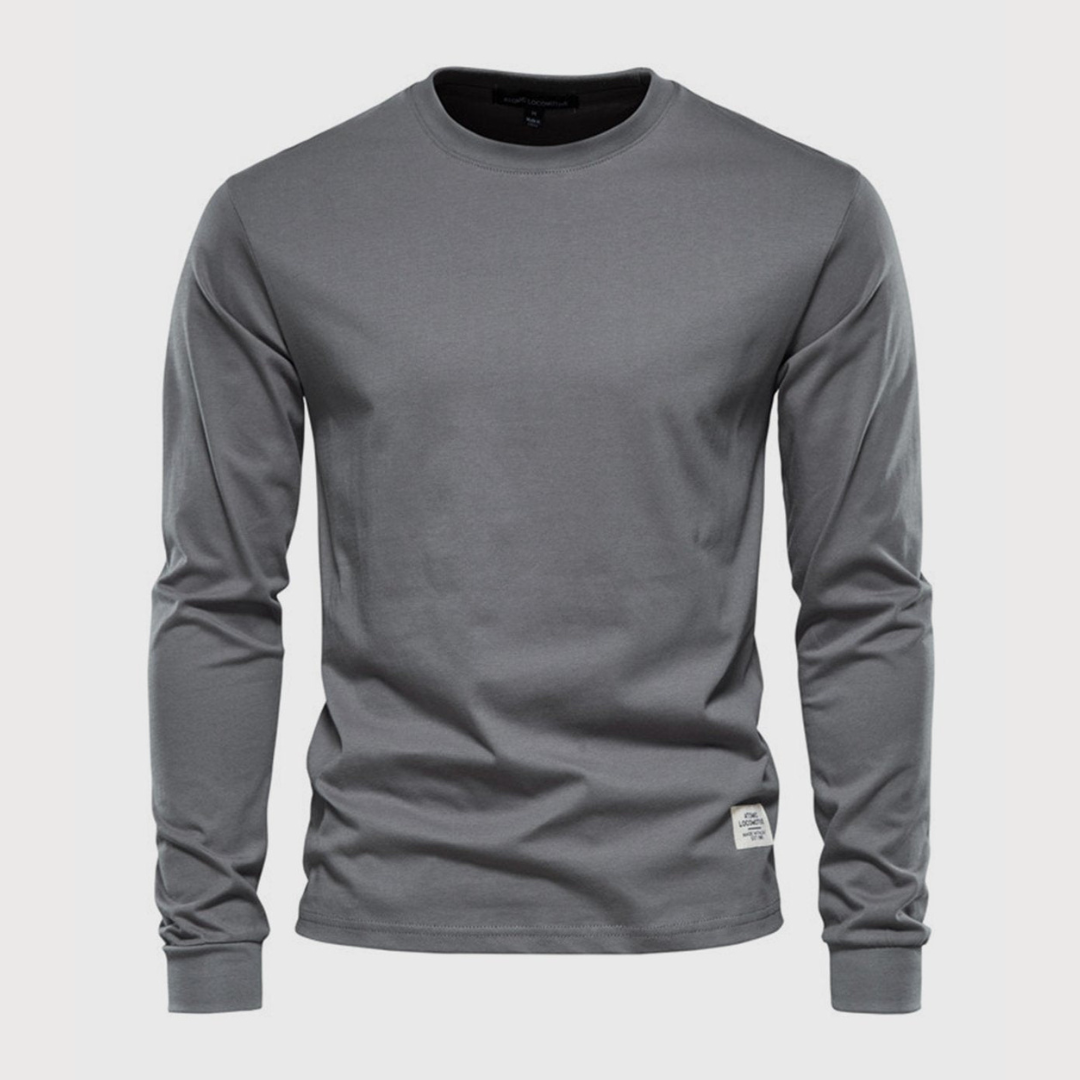 Men's Long Sleeve Knit Jumper | Casual Sweater