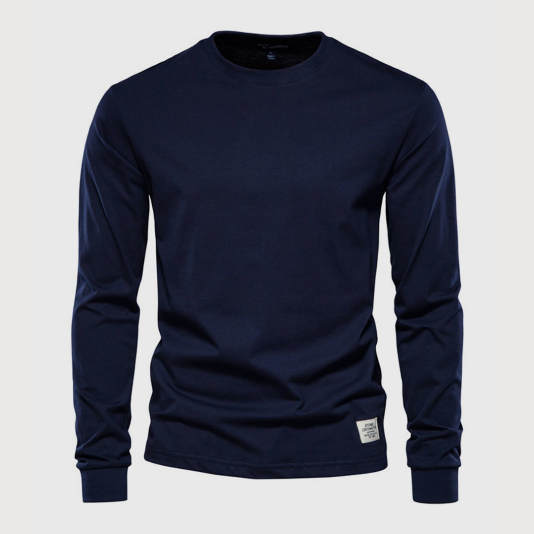 Men's Long Sleeve Knit Jumper | Casual Sweater