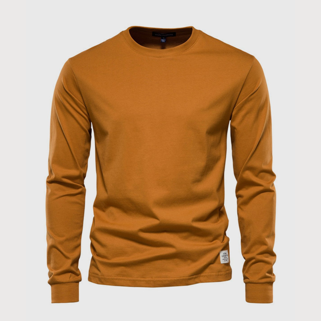 Men's Long Sleeve Knit Jumper | Casual Sweater