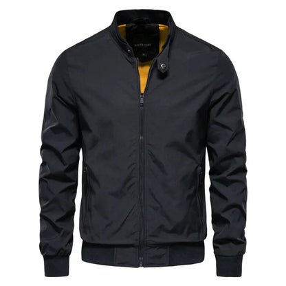 Men’s Lightweight Bomber Jacket | Casual Zip Up Flight Style