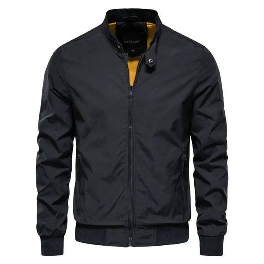 Men’s Lightweight Bomber Jacket | Casual Zip Up Flight Style