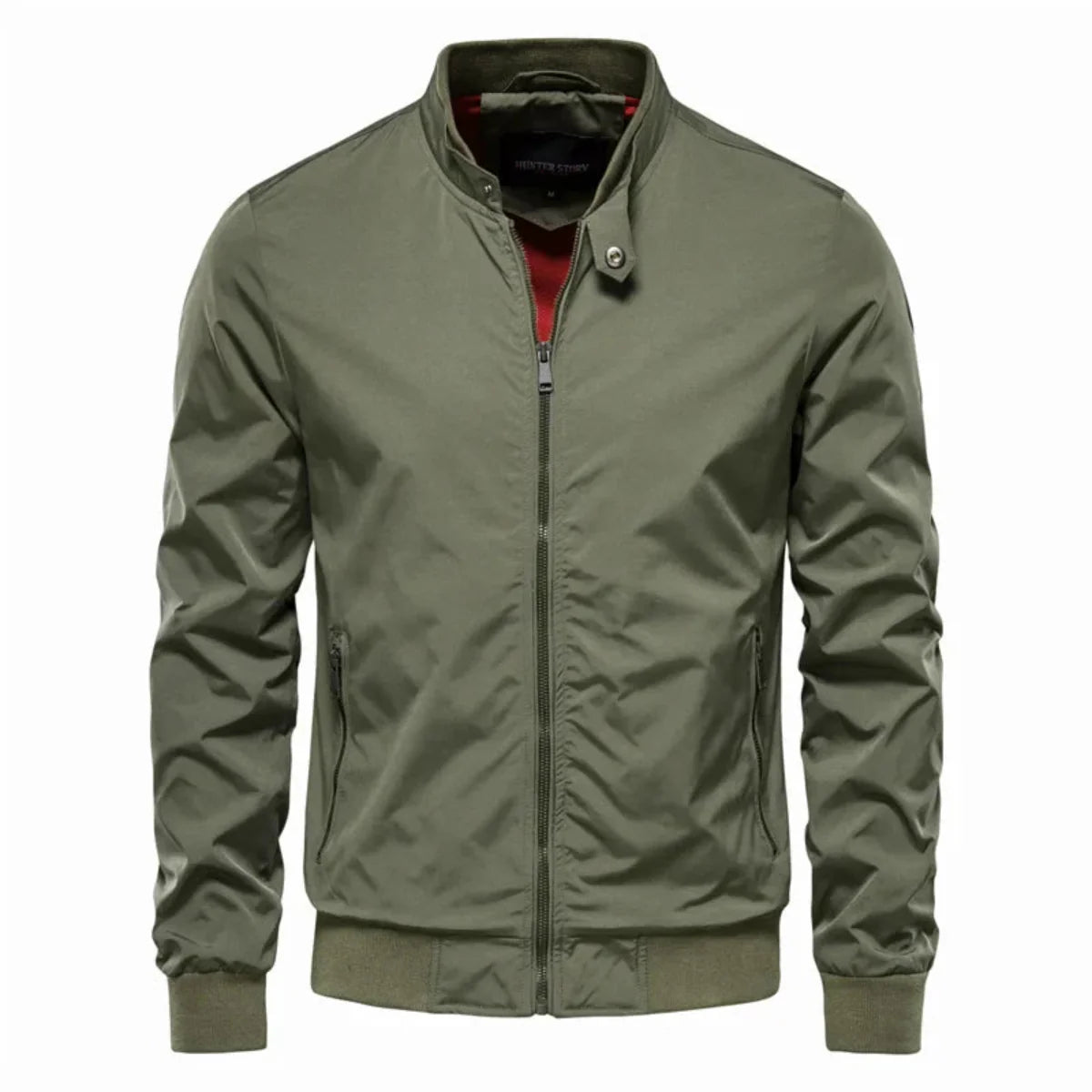 Men’s Lightweight Bomber Jacket | Casual Zip Up Flight Style
