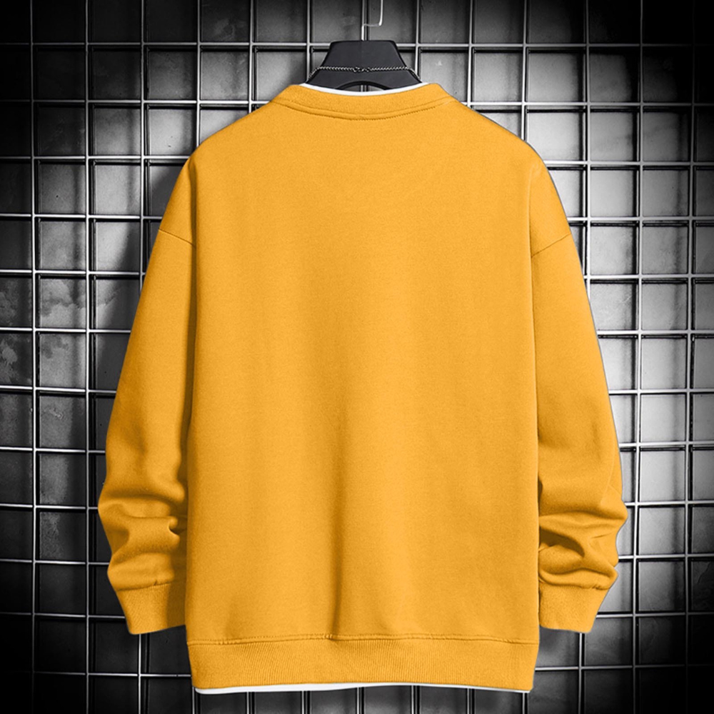 Oversized Crewneck Pullover Sweatshirt - Long Sleeve