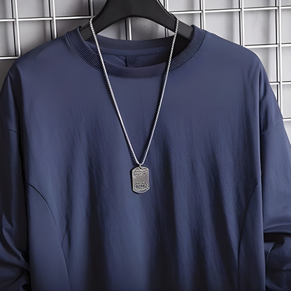 Oversized Crewneck Pullover Sweatshirt - Long Sleeve