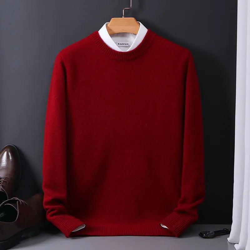 Men’s Sweater | Warm Long Sleeve Knitwear