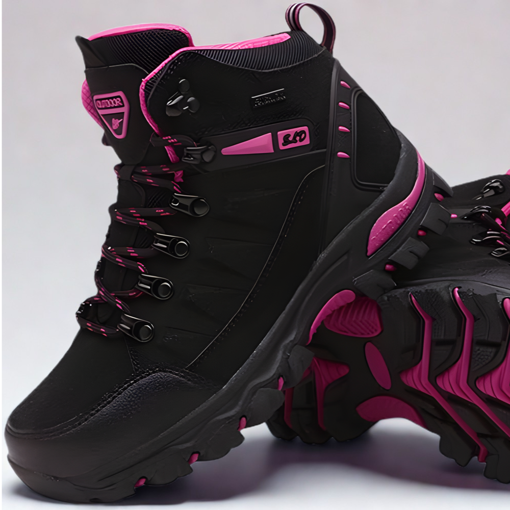 Women's Winter Hiking Boots - Waterproof Outdoor Comfortable