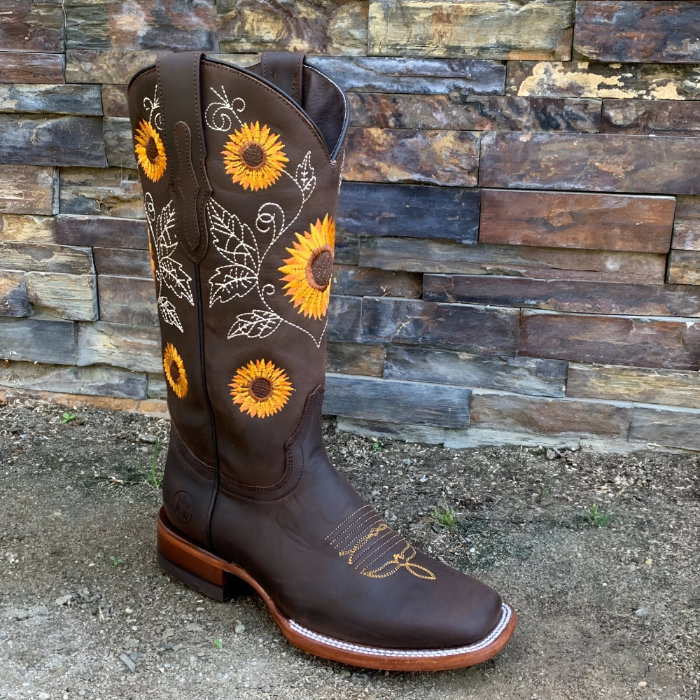 Women’s Embroidered Knee High Cowboy Boots – Bohemian Comfortable Fit