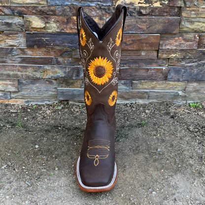 Women’s Embroidered Knee High Cowboy Boots – Bohemian Comfortable Fit