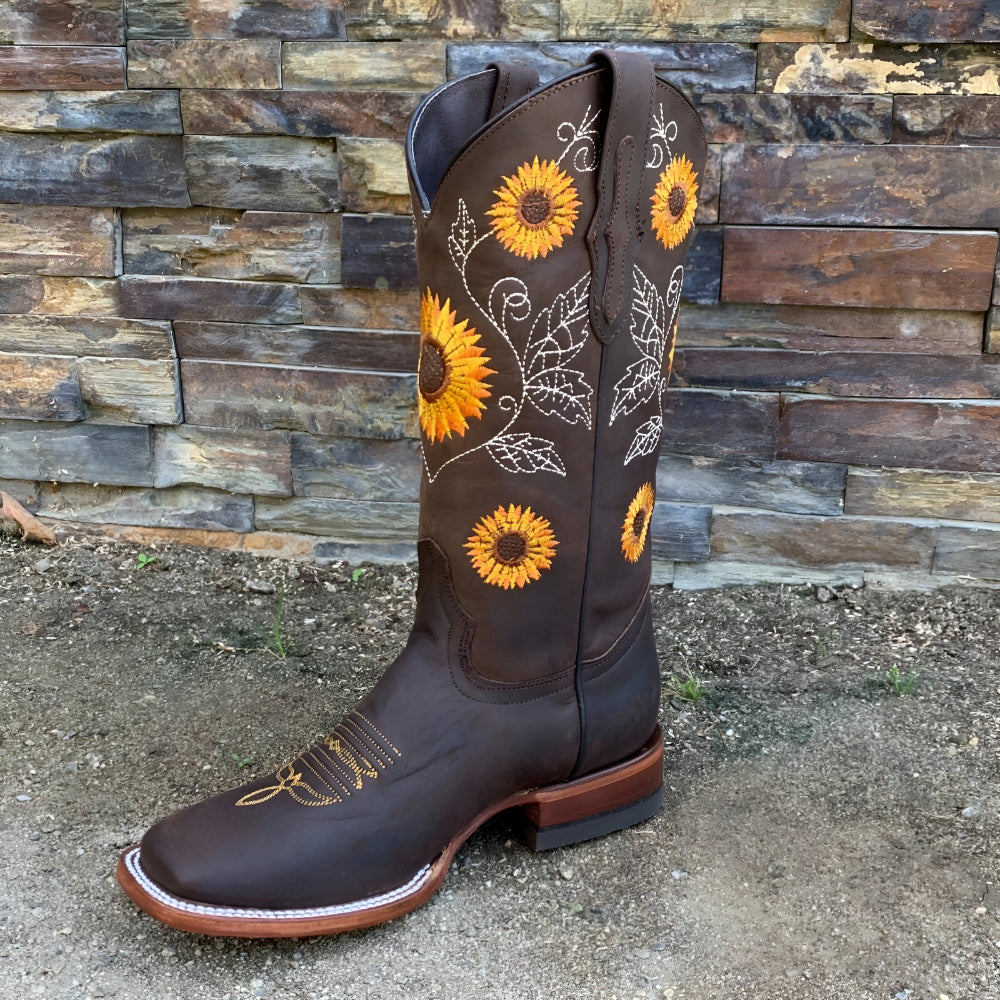 Women’s Embroidered Knee High Cowboy Boots – Bohemian Comfortable Fit