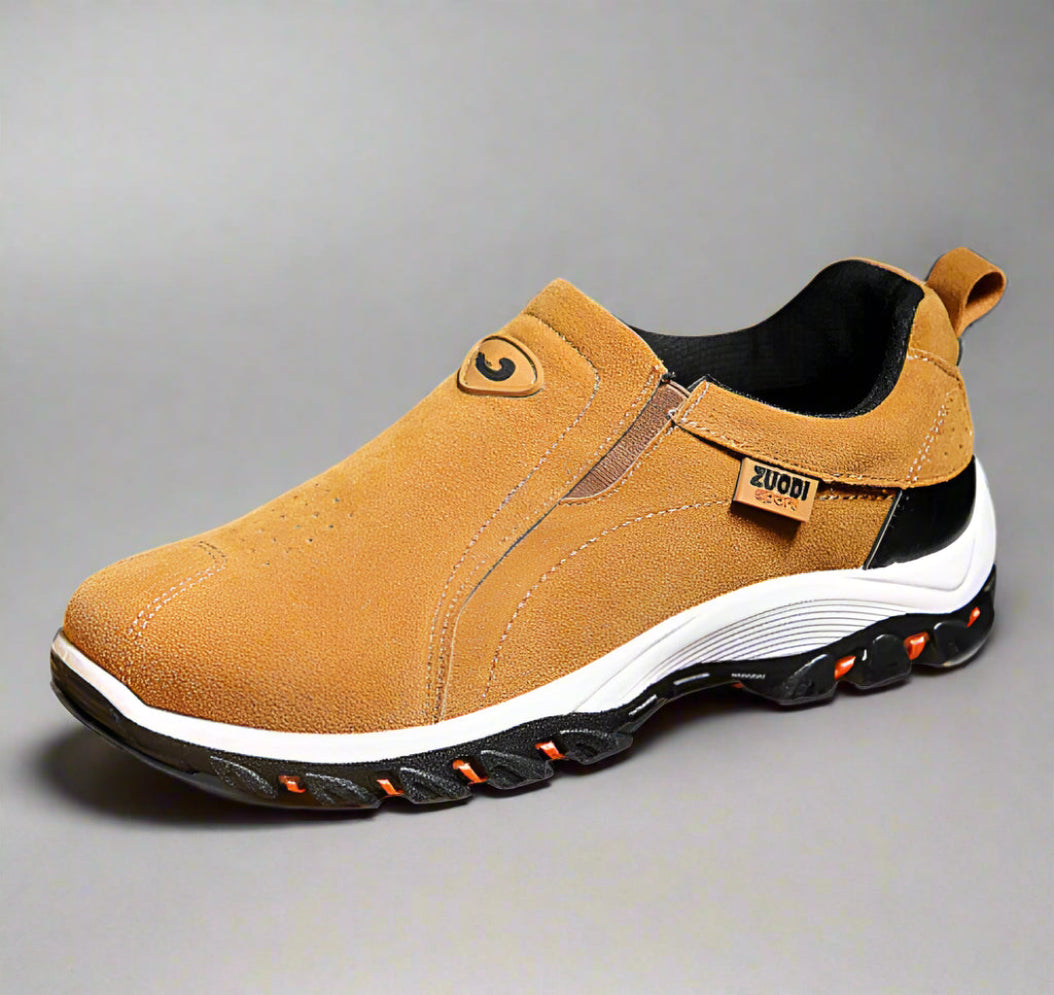 Men’s Slip On Hiking Shoes | Lightweight Non Slip Outdoor Trainers
