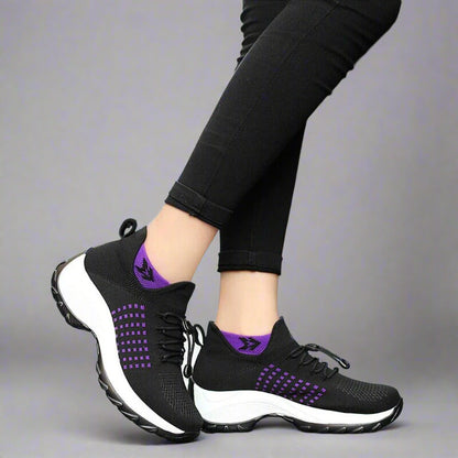 Women Comfortable Orthopedic Walking Shoes | Slip On, Breathable