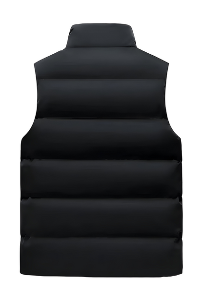 Men’s Padded Winter Vest | Warm Fleece Lined Sleeveless Gilet