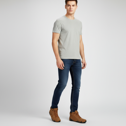 Men's High Top Ankle Sneakers - Athletic Sport Shoes