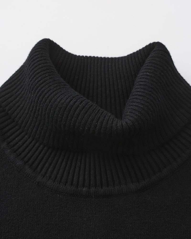 Gstaad Merino Wool Turtleneck - Old Money