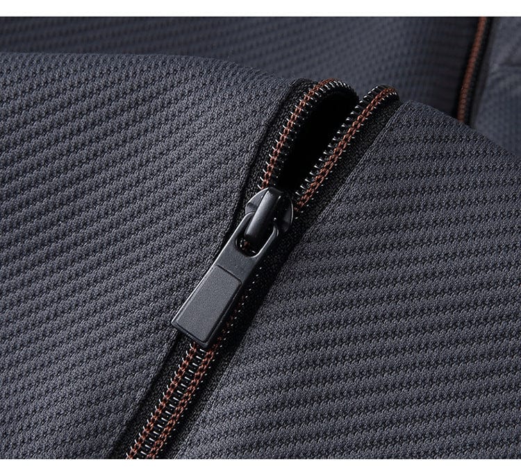 Men's Two Piece Casual Pants And Top Set | Zip Jacket