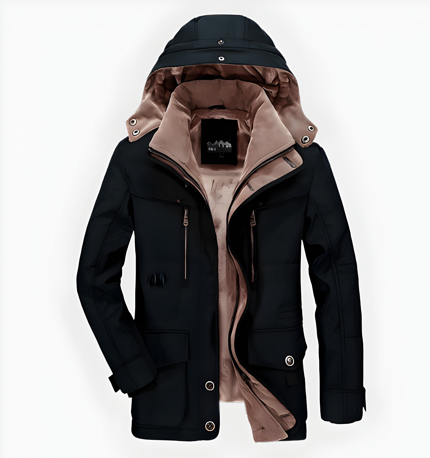 Men’s Winter Parka Jacket | Warm Hooded Fur Lined Coat