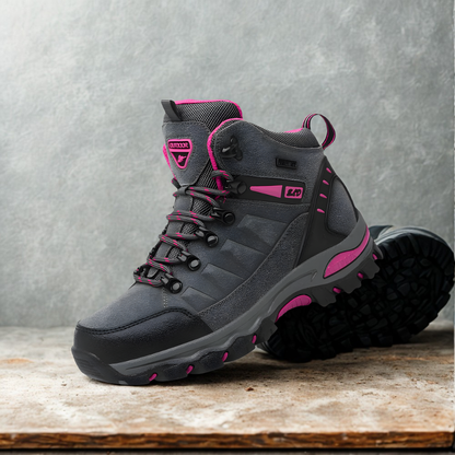 Women's Winter Hiking Boots - Waterproof Outdoor Comfortable