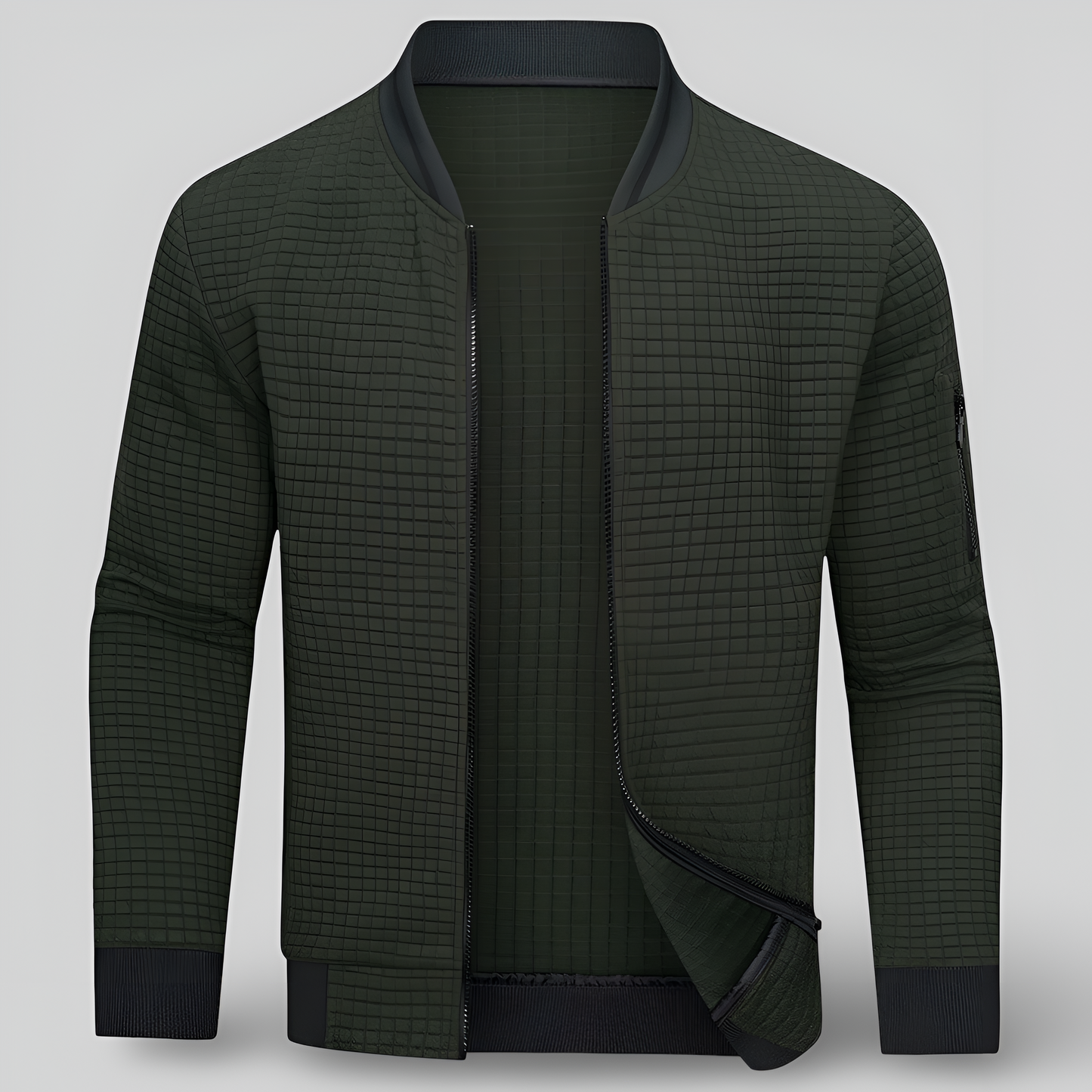 Men’s Casual Knitted Cardigan | Open Front Long Sleeve Sweater