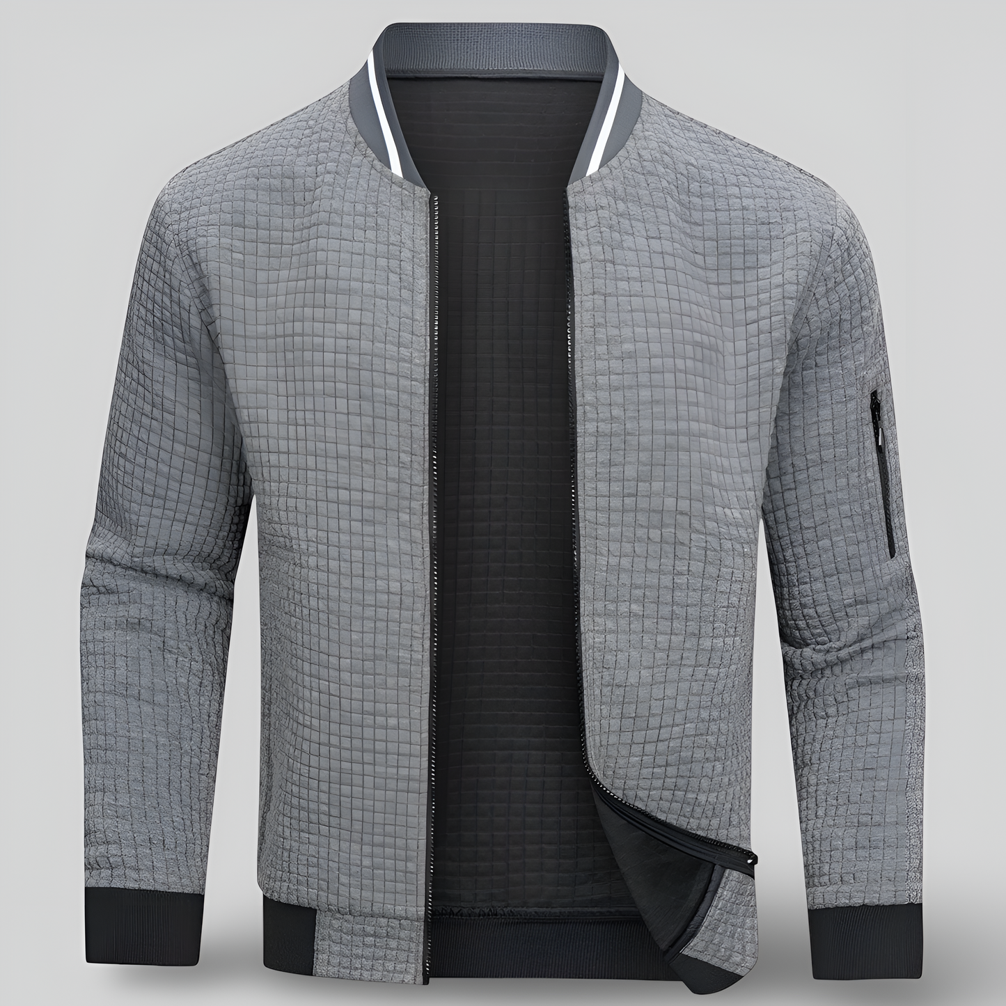 Men’s Casual Knitted Cardigan | Open Front Long Sleeve Sweater