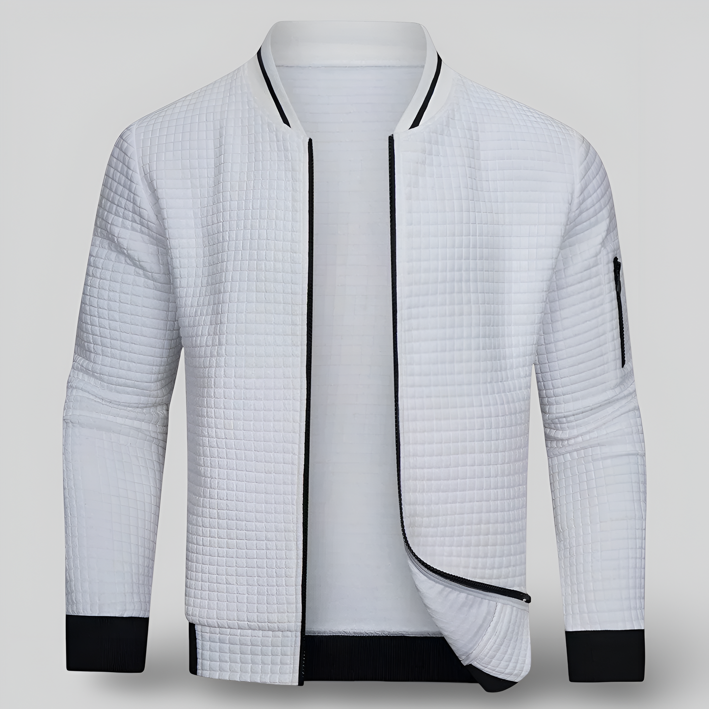 Men’s Casual Knitted Cardigan | Open Front Long Sleeve Sweater