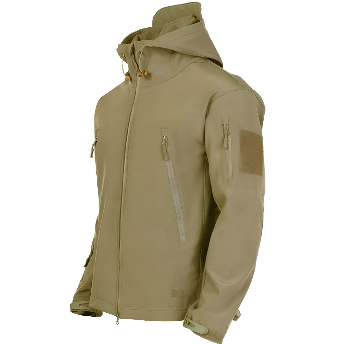 Men’s Waterproof Tactical Softshell Jacket | Outdoor Hooded Windbreaker
