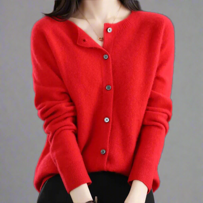 WW Damen Rundhals Cardigan Pullover - Image 14