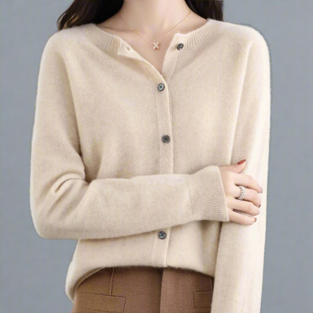 WW Damen Rundhals Cardigan Pullover - Image 15