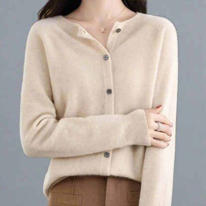 WW Damen Rundhals Cardigan Pullover - Image 15