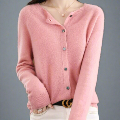 WW Damen Rundhals Cardigan Pullover - Image 2