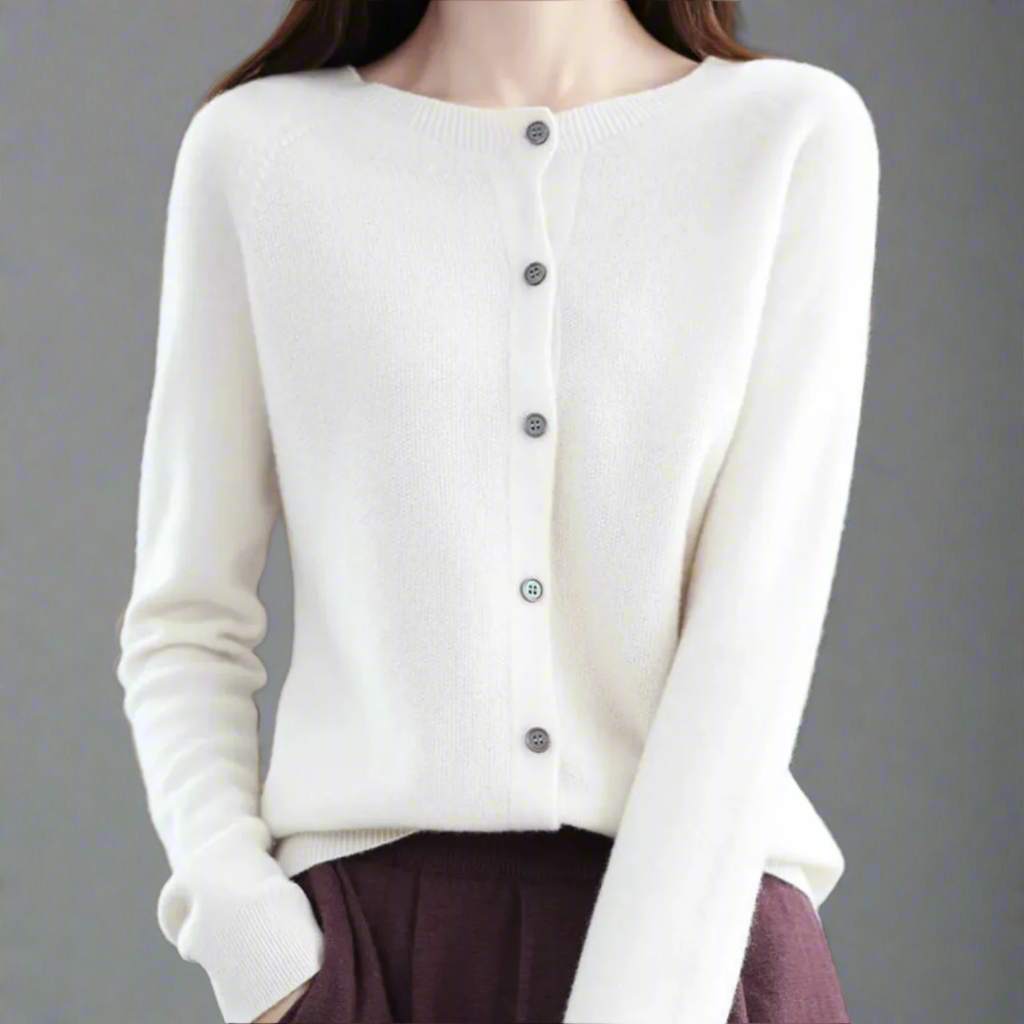 WW Damen Rundhals Cardigan Pullover - Image 5