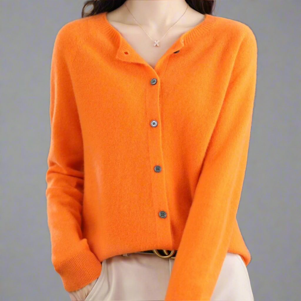 WW Damen Rundhals Cardigan Pullover - Image 8